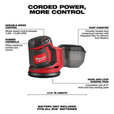 Milwaukee 2648-20 M18 Random Orbit Sander