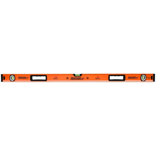 Johnson Level & Tool 1721-4800 Magnetic Aluminum Box Level, 48", Orange, 1 Level