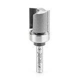 Amana Tool - 45485 Carbide Tipped Flush Trim Plunge Template 3/4 Dia x 3/4 x 1/4" Shan