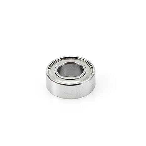 Amana Tool - 47701 Steel Ball Bearing Guide 1/2 Overall Dia x 1/4 Inner Dia x 3/16 Height
