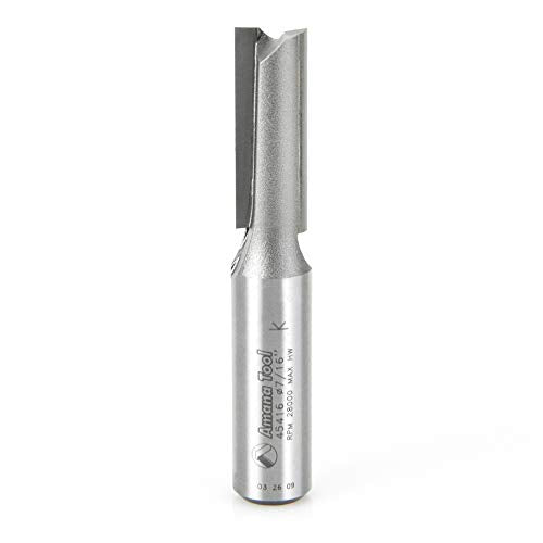 Amana Tool - 45416 Carbide Tipped Straight Plunge High Production 7/16 Dia x 1-1/4 x 1/2 I