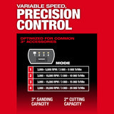 Milwaukee 3485-22 M12 FUEL 1/4" Right Angle Die Grinder Kit