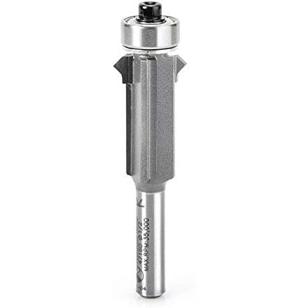 Amana Tool - 47160 Carbide Tipped Flush Trim V-Groove 5/8 Dia x 1" 4 Shank