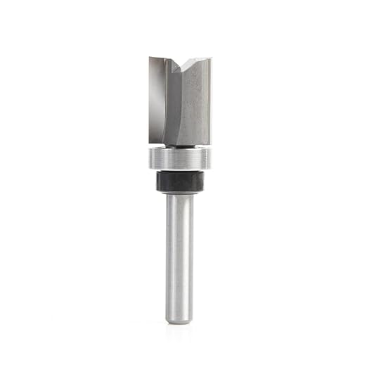 Amana Tool - 45361 Carbide Tipped Flush Trim Plunge Template 9/16 Dia x 3/4" x 1/4 Sha