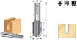 Amana Tool - 45934 Carbide Tipped Core Box 9/32 Radius x 9/16 Dia x 1-1/4 x 1/2" Shank