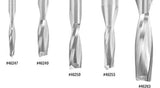 Amana Tool - 46257 Solid Carbide Spiral Plunge For Solid Wood 3/8 Dia x 1-1/4 x 1/2" S