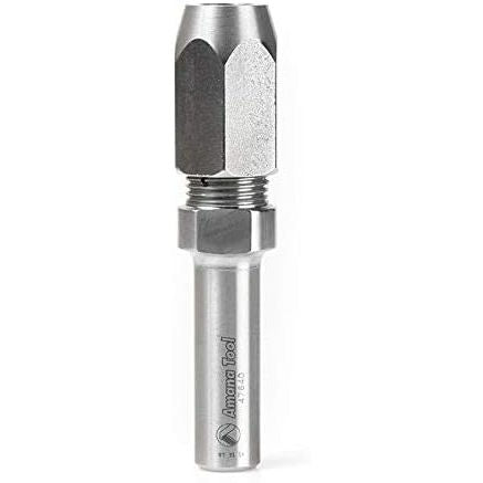 Amana Tool - 47640 1/2" Shank CNC Extension Adapter For 1/4" Shank Router Bits
