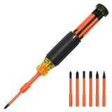 Klein 32306INS 6-in-1 Insulated Auto-Lock Screwdriver