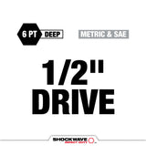 Milwaukee 49-66-6806 SHOCKWAVE Impact Duty Socket 1/2ÃƒÂ¢Ã¢â€šÂ¬Ã‚Â Dr 31PC PACKOUT Set