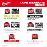 Milwaukee 48-22-1825 25ft Auto-Lock Tape Measure