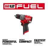 Milwaukee 3404-20 M12 FUEL 1/2" Hammer Drill/Driver