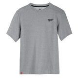 Milwaukee 603G-M FREEFLEX Hybrid Work Tee - Short Sleeve - Gray M