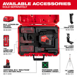 Milwaukee 3631-20 M12 Green 360Ãƒâ€šÃ‚Â° Single Plane Laser