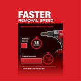 Milwaukee 2962-22R M18 FUEL 1/2" Mid-Torque Impact Wrench w/ Friction Ring Kit
