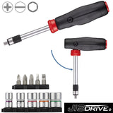 Vessel Tools 400PD21U 2 Way Power Driver, 11pc. Set