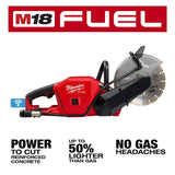 Milwaukee 2786-20 M18 FUEL 9 in. Cut-Off Saw with ONE-KEY