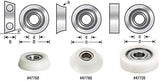 Amana Tool - 47709 Ultra-Glide High Performance Ball Bearing 3/4 Overall Dia x 1/4 Inner D