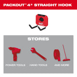Milwaukee 48-22-8334 PACKOUT 4 In Straight Hook