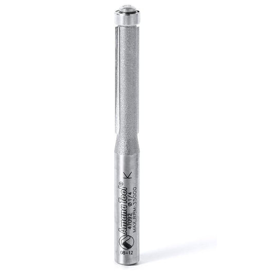 Amana Tool - 47092 Carbide Tipped Flush Trim 1/4 Dia x 1" 4 Shank