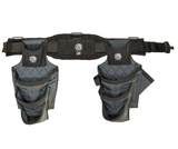 Occidental Leather 463110 Badger Framer Toolbelt Set Gunmetal Gray