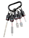 Milwaukee 48-32-4537 5PC Bit Holder with Carabiner
