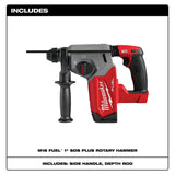 Milwaukee 2912-20 M18 FUEL 1 in SDS Plus Rotary Hammer