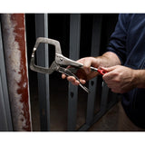Milwaukee 48-22-3531 11 in. TORQUE LOCK Locking C-Clamp With Regular Jaws