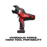 Milwaukee 2472-21XC M12 600 MCM Cable Cutter Kit