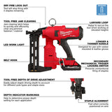 Milwaukee 2843-22 M18 FUEL Utility Fencing Stapler Kit