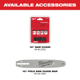 Milwaukee 49-16-2720 M18 FUEL QUIK-LOK 10 in. Pole Saw Attachment