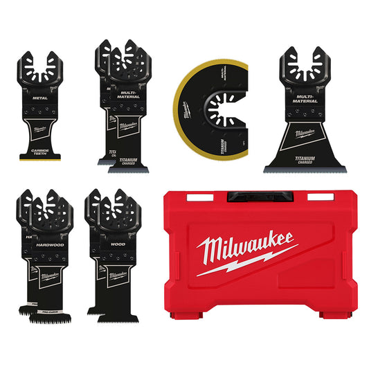 Milwaukee 49-10-9113 OPEN-LOK Multi-Tool Blade Variety Kit 9PC