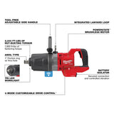 Milwaukee 2868-20 M18 FUEL 1 in. D-Handle High Torque Impact Wrench w/ ONE-KEY