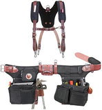 Occidental Leather 9515 Adjust-to-Fit Oxy Light Framer Tool Belt Set Bundle w/ 5055 Stronghold Suspension System (2 Pieces)