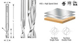 Amana Tool - HSS1621 High Speed Steel (HSS) Single Flute Spiral Aluminum Cutting 3/16 Dia