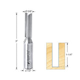 Amana Tool - 45415 Carbide Tipped Straight Plunge High Production 3/8 Dia x 1-1/4 x 1/2 In