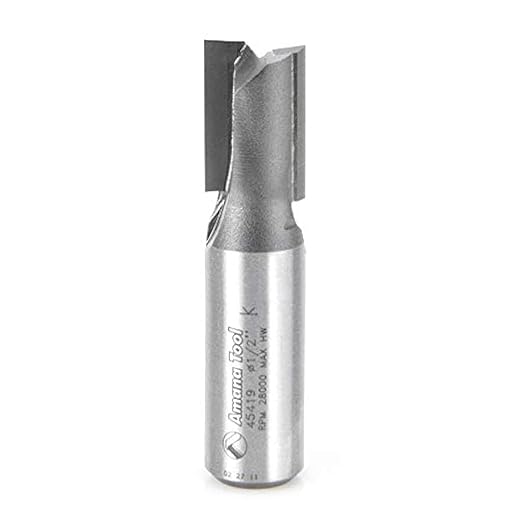 Amana Tool - 45419 Carbide Tipped Straight Plunge High Production 1/2 Dia x 3/4 x 1/2"