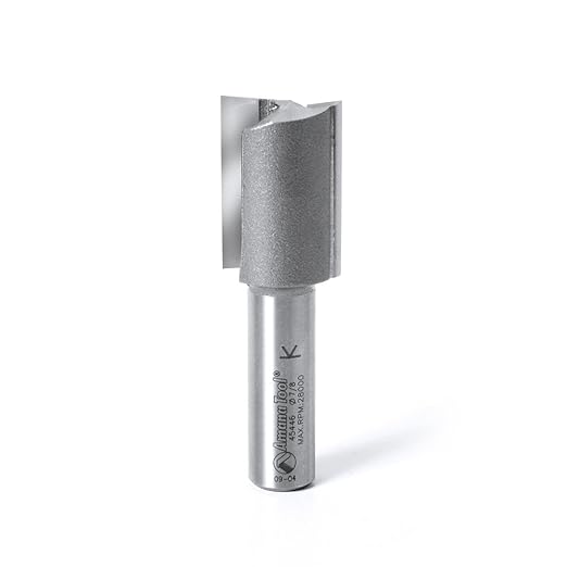 Amana Tool - 45446 Carbide Tipped Straight Plunge High Production 7/8 Dia x 1-1/4 x 1/2 In
