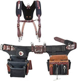 Occidental Leather 9596 Adjust-to-Fit Pro Electrician Tool Belt Set Bundle w/ 5055 Stronghold Suspension System (2 Pieces)