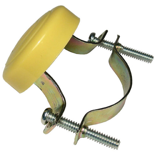 Pico 5505PT Ivory Colored Plastic Horn Button with Bracket & Screws 12 Volt 5A  1/pk
