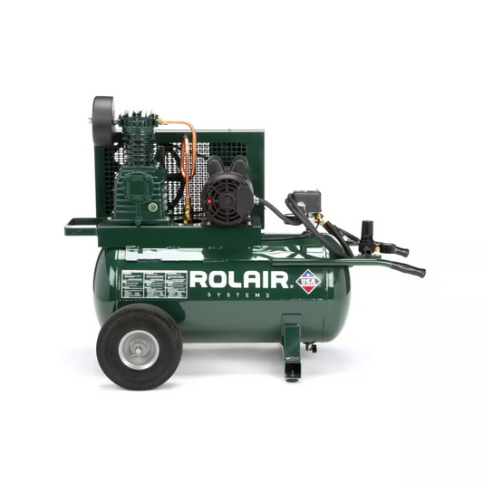 Rolair 5520K17A-0001,  1.5 HP Electric Portable Belt Drive Air Compressor