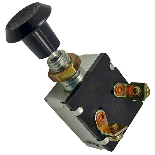 Pico 5521PT Push/Pull On-Off Switch SPST 1/2" Mount Hole 2 Screws 12V 15A  1/pk