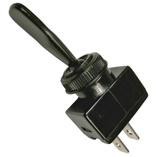Pico 5540PT On-Off Toggle Non-Illuminated Black Switch 1/2" Mnt Hole 1/4" Tabs 12V 16A 1/pk