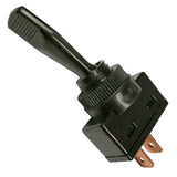 Pico 5541PT Momentary On-Off Black Toggle Switch 1/2" Mount Hole 1/4" Tabs 12V 16A  1/pk