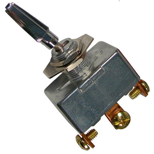 Pico 5543PT On-Off-On Toggle SPDT Indicator Plate Die-Cast 3 Screw 1/2" Hole 6-12V 50A  1/pk