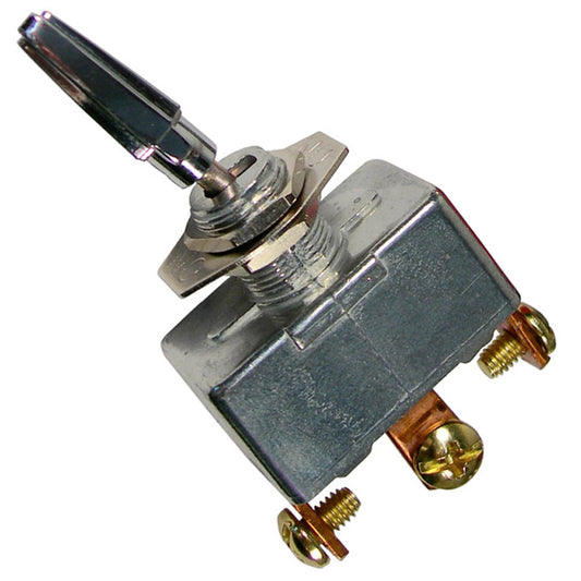 Pico 5544PT Momntry On-Off-Momntry On Toggle Indicator Plate Die-Cast 1/2" Hole 12V 50A 1/pk