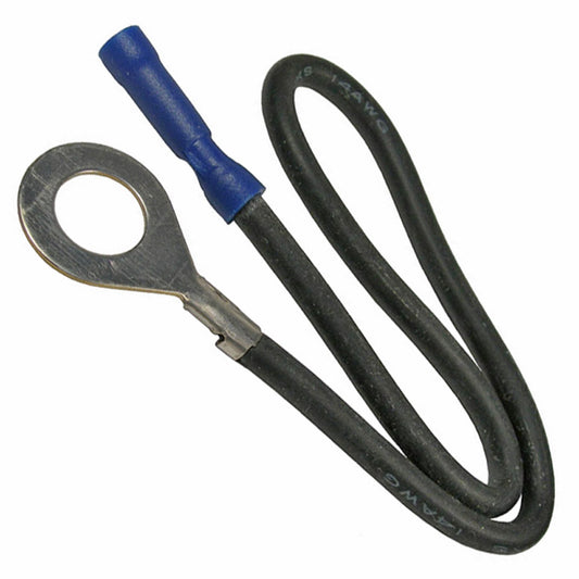 Pico 5551PT Fusible Link GM Starter Solenoid 9-1/2" 14 GA Black Wire 3/8" Stud Ring 1/pk