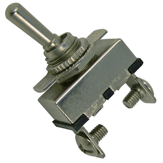 Pico 5577PT On-Off Toggle Switch SPST Bat Handle Indicator Plate 1/2" Mt Hole 12V 20A 1/pk