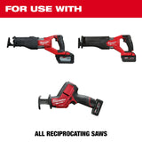 Milwaukee 48-01-7091 6" 8/12 TPI SAWZALL Blade for Multi-Material Bulk 100
