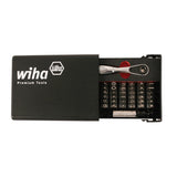 Wiha 71988 39 PIECE 1/4" DRIVE RATCHET AND SECURITY BIT SET