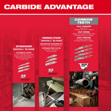 Milwaukee 48-01-7091 6" 8/12 TPI SAWZALL Blade for Multi-Material Bulk 100